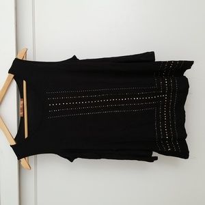 Embellished Cold Shoulder Top VGUC